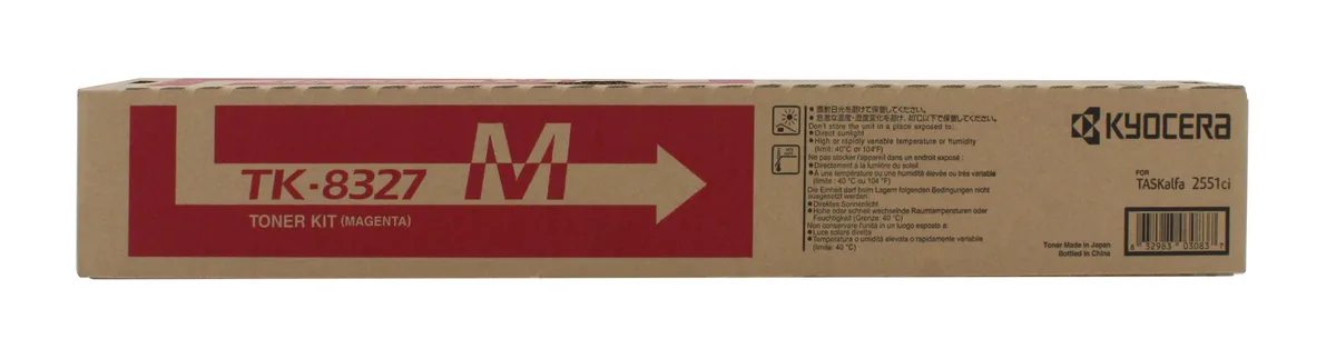 Kyocera Kyocera KYOTK8327M Magenta Toner Cartridge 12000 Pages — product photo