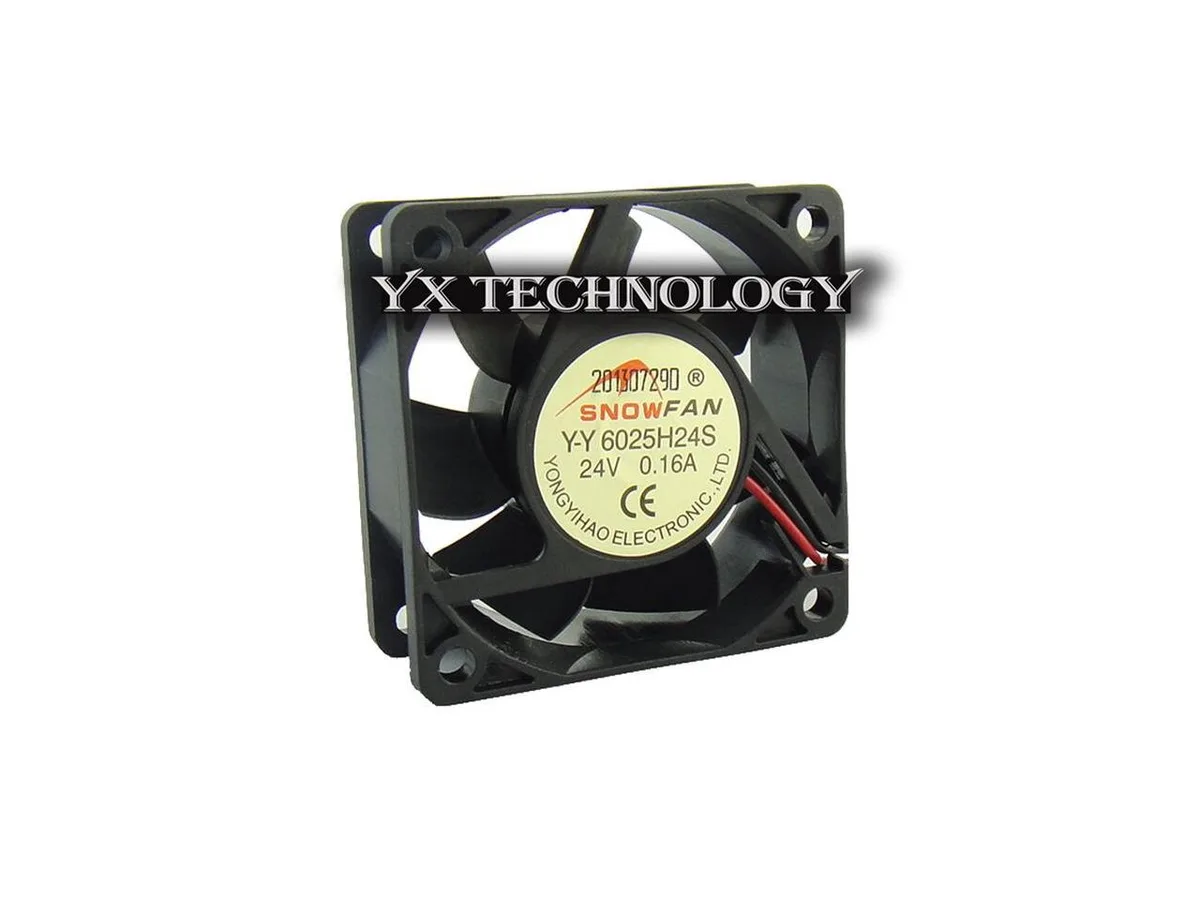 Fans Fans YY6025H24S 6025 60mm 24V 0.16A case fan — product photo