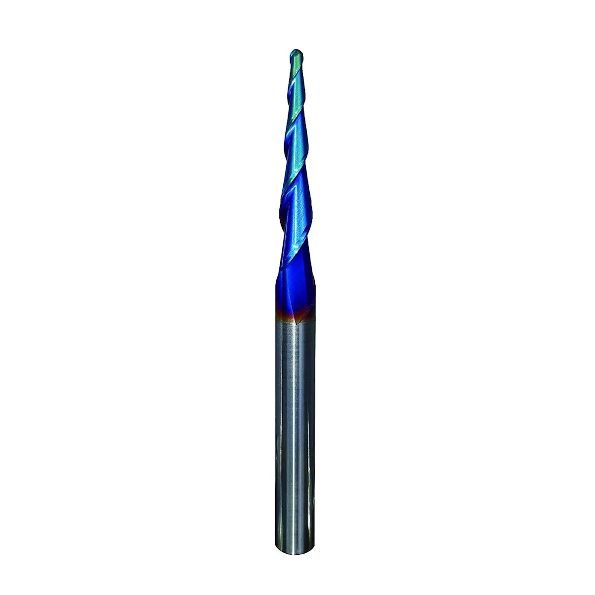 SPEED TIGER SPEED TIGER ITBTA1000392 Carbide Tapered Ball End Mill 1mm R1 1/4" Shank 3" OVL — product photo