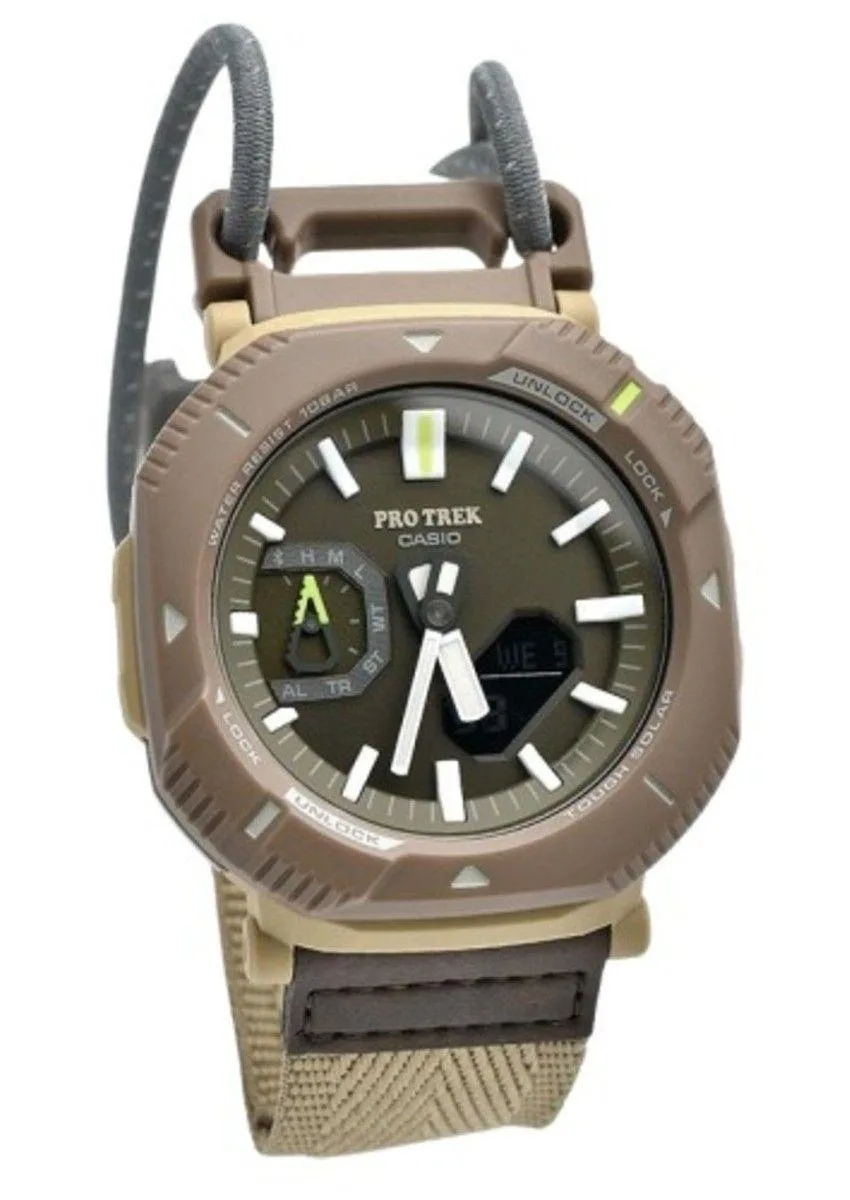 CASIO Casio Pro Trek PRJ-B001B-5 Green Dial Solar Watch 100m 46.00mm — product photo