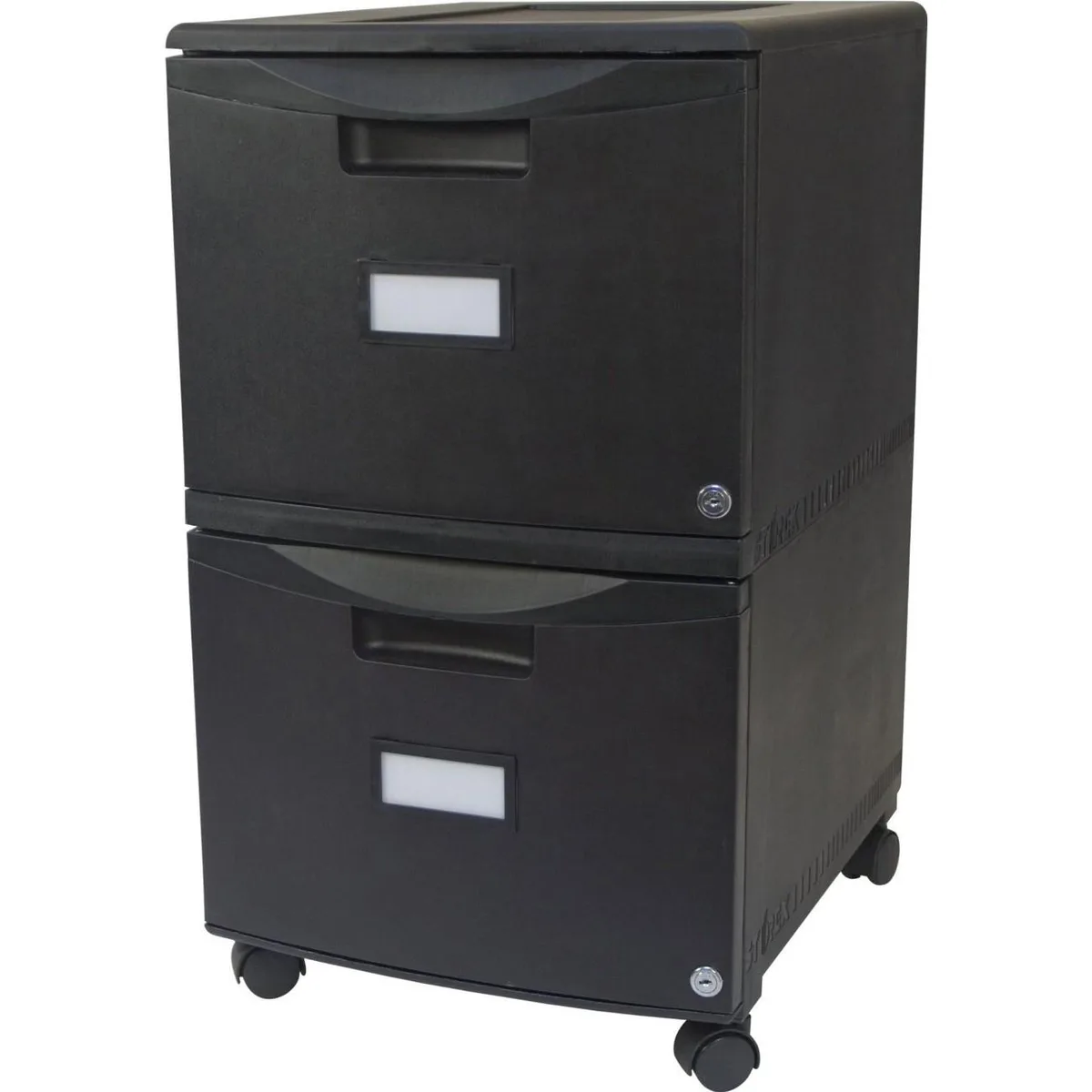 Storex Storex 61312U01C 2-Drawer Mobile File Cabinet 15.5" W — product photo