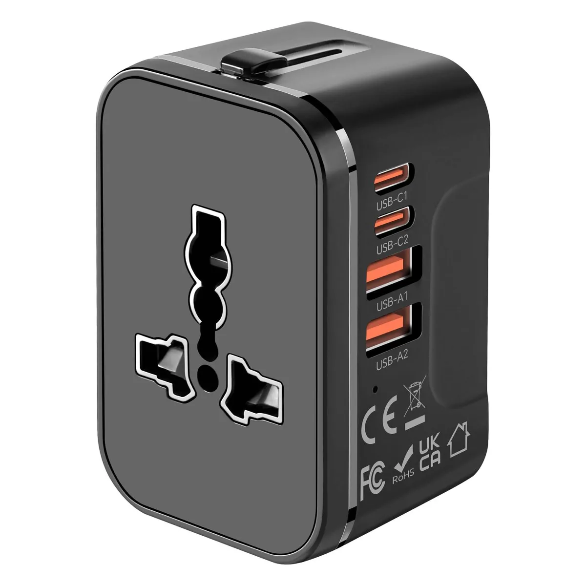  MINGTONG HHT205 2 PD20W USB-C 2 QC18W USB-A Power Adapter — product photo