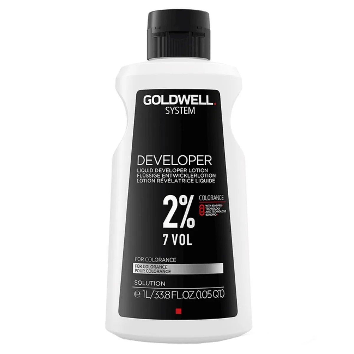 Goldwell Cosmetics, Inc. Goldwell System Liquid Developer Lotion 2% 7 Volume 33.8oz 1000ml — product photo