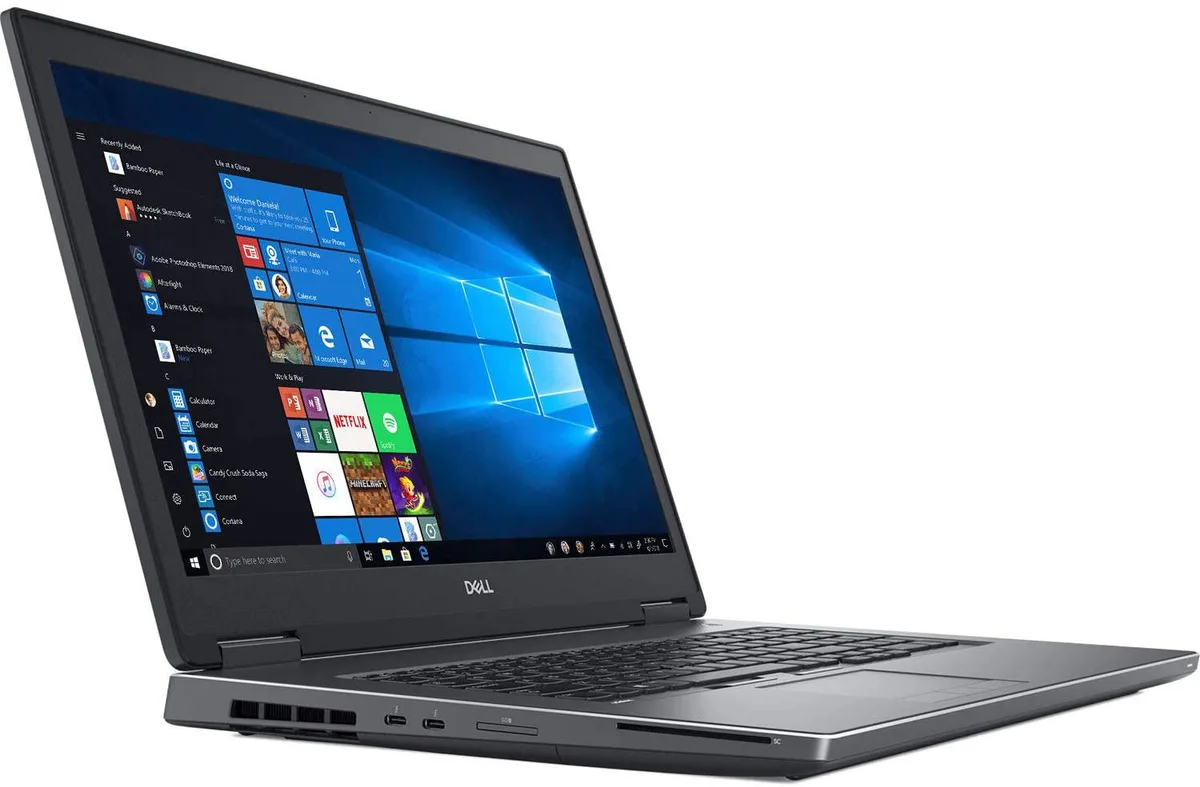 DELL DELL Precision 7730 17.3" FHD i7-8750H 32GB 2TB laptop — product photo