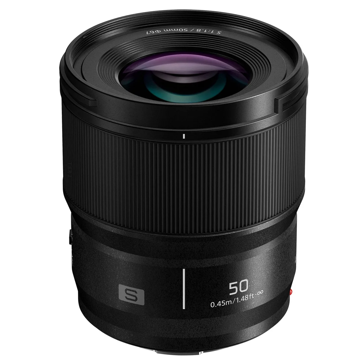 Panasonic Panasonic LUMIX S 50mm f/1.8 L-Mount Lens with VEO 3 GO 235AB Tripod Kit — product photo