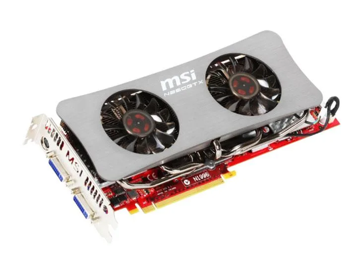 MSI MSI N260GTX-OC 896M GDDR3 graphics card — product photo
