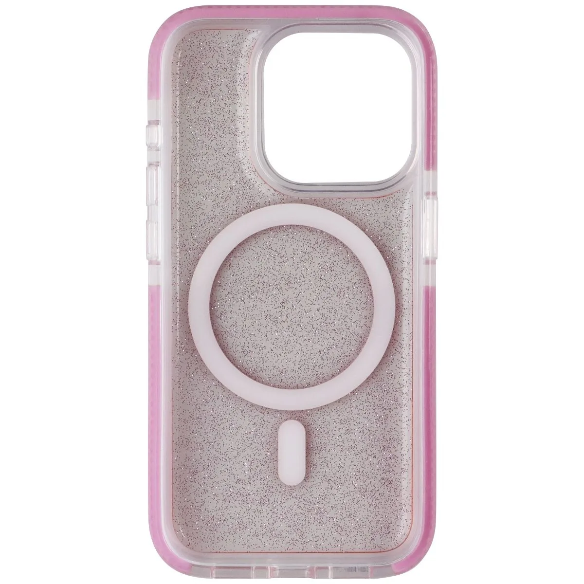 Prodigee Prodigee Super Star Case for MagSafe iPhone 15 Pro Pink Glitter — product photo