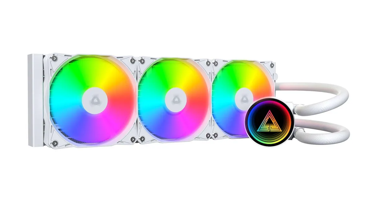 Montech Montech LightFlow ARGB 360 White liquid cooler — product photo