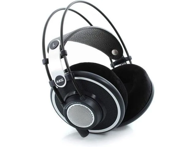 aibileec aibileec K702 Open-Back Over-Ear Reference Studio Headphones Black — product photo