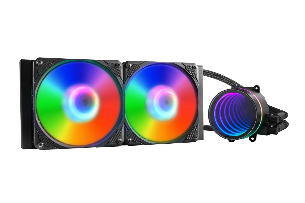 PANO-MOUNTS PANO-MOUNTS 240mm AIO Liquid Cooler Infinite Mirror Pump — product photo