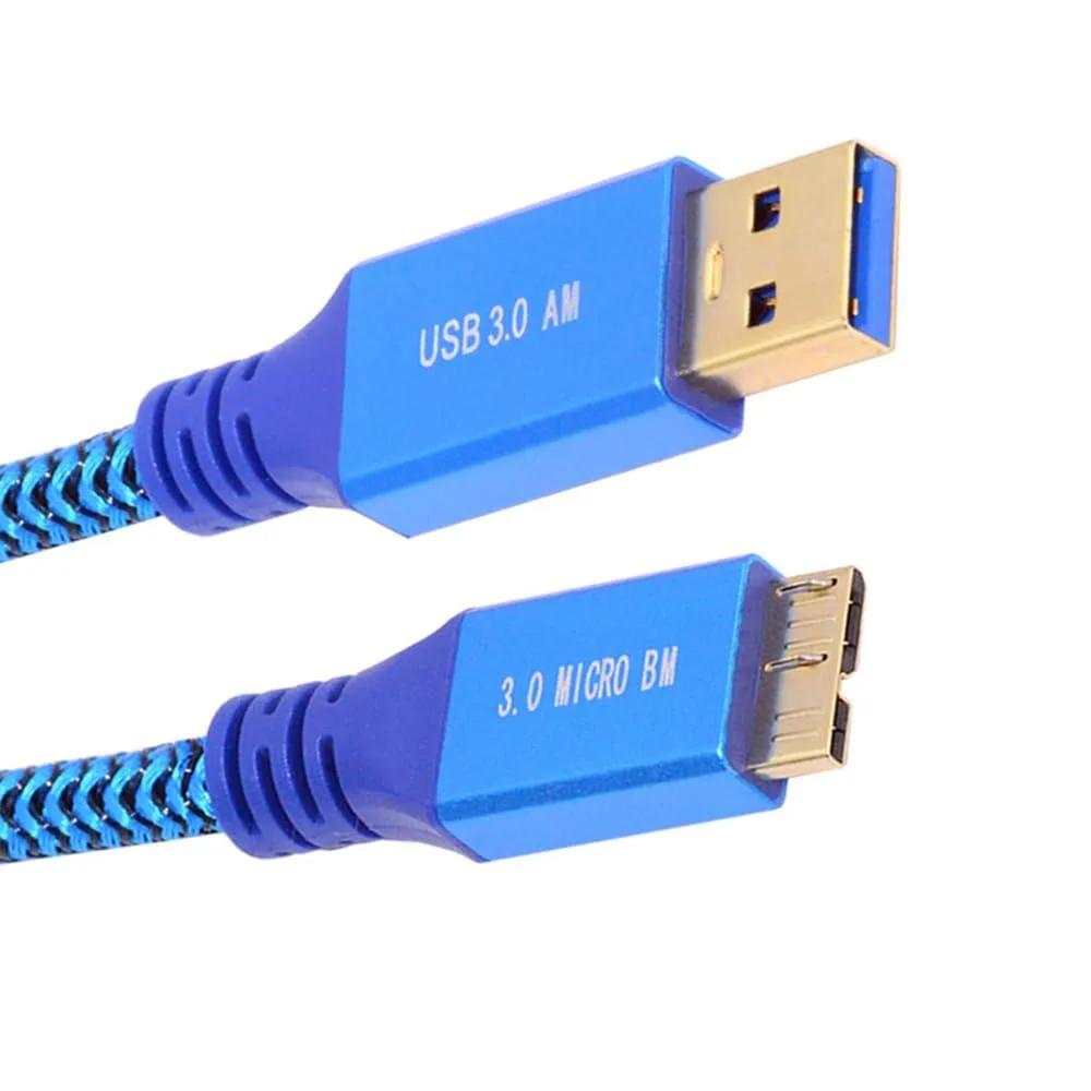 Fervit Fervit USB 3.0 Type-A to Micro-B Cable Blue 30cm — product photo