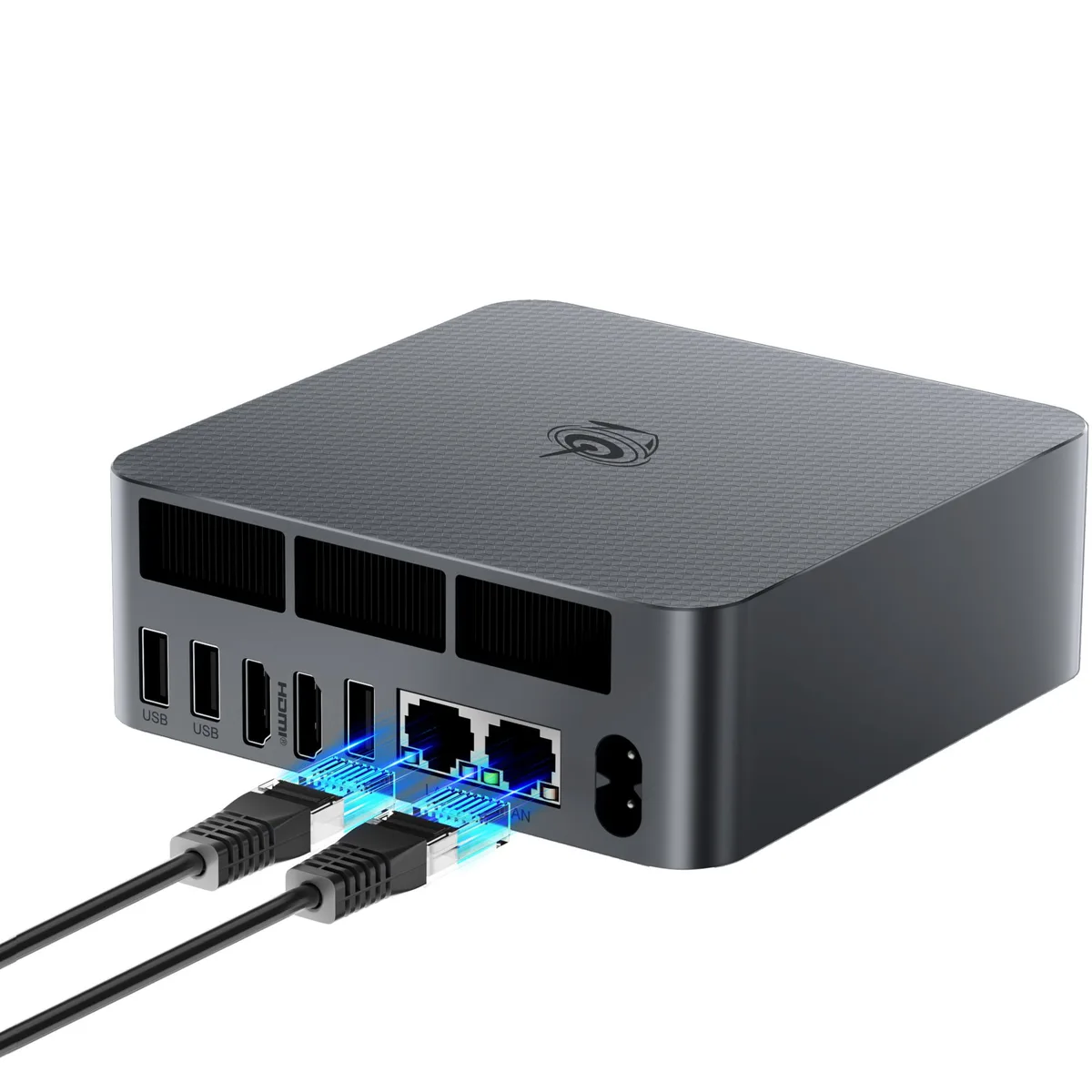 Beelink Beelink EQR6 barebone mini PC Ryzen 5 6600U 24GB 500GB — product photo