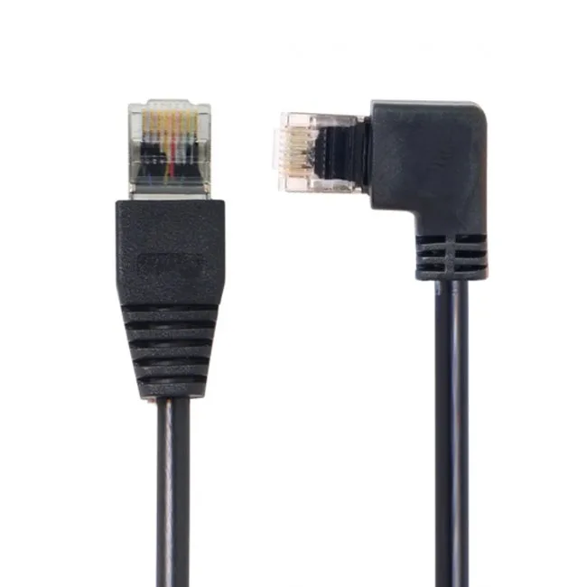 Cablecc Cablecc Left Angled Cat6 STP Ethernet Cable 50cm — product photo