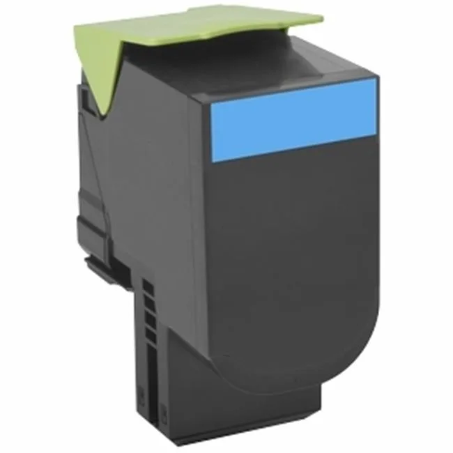 Lexmark Lexmark 80C0SCG Cyan Toner Cartridge 2000 Pages — product photo