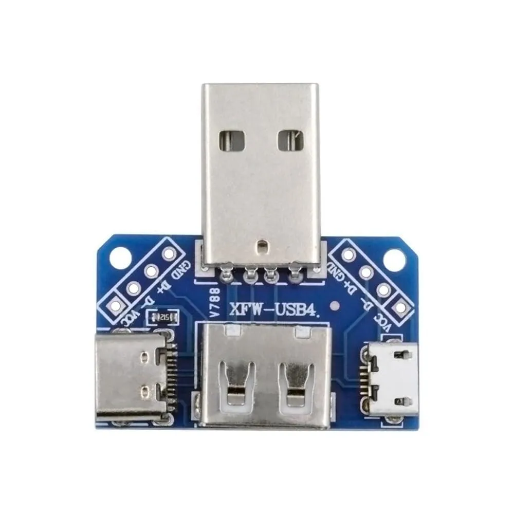 LORDWORLD LORDWORLD USB 2.0 1-to-3 Power Splitter PCBA Board — product photo