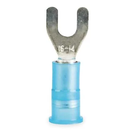 3M 3M MNG14-10FX Fork Terminal #10 Stud 14 AWG 600 V Nylon Insulated 100 Pack — product photo