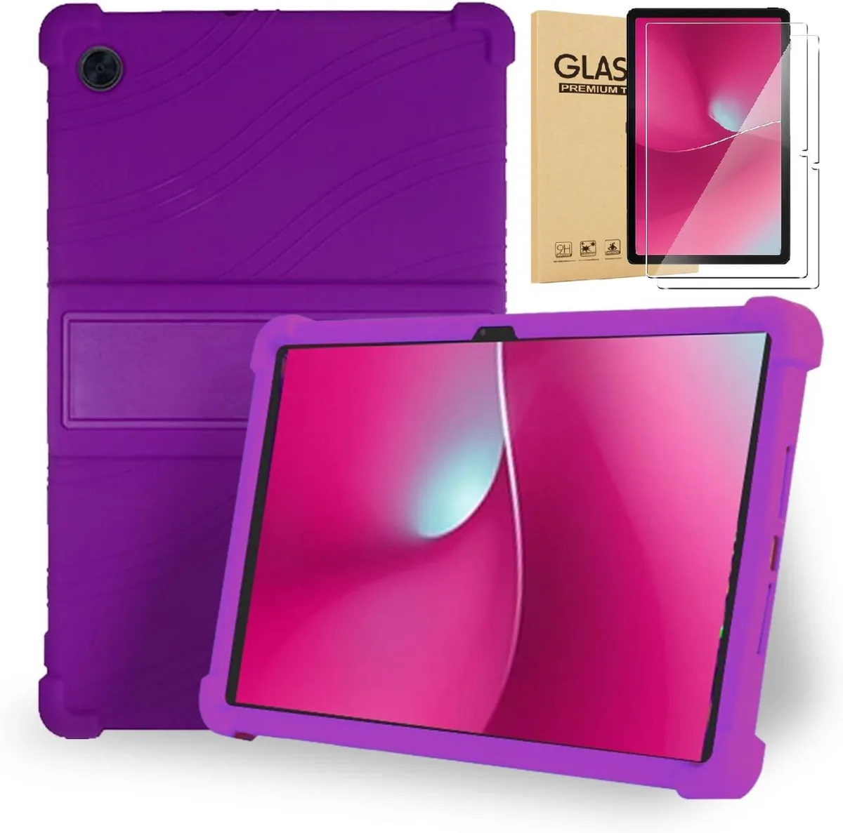 anicestore anicestore Soft Silicone Case for T-Mobile REVVL Tab 2 10.1 2025 Purple — product photo