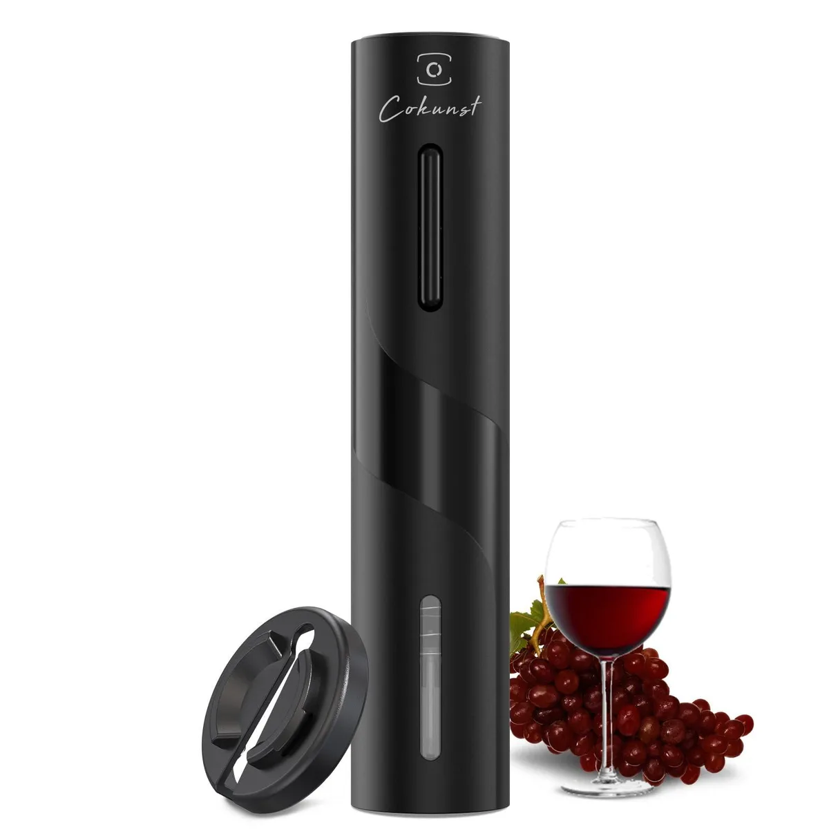  MAXI-MATIC KB1-Black Electric Wine Opener with Foil Cutter — product photo