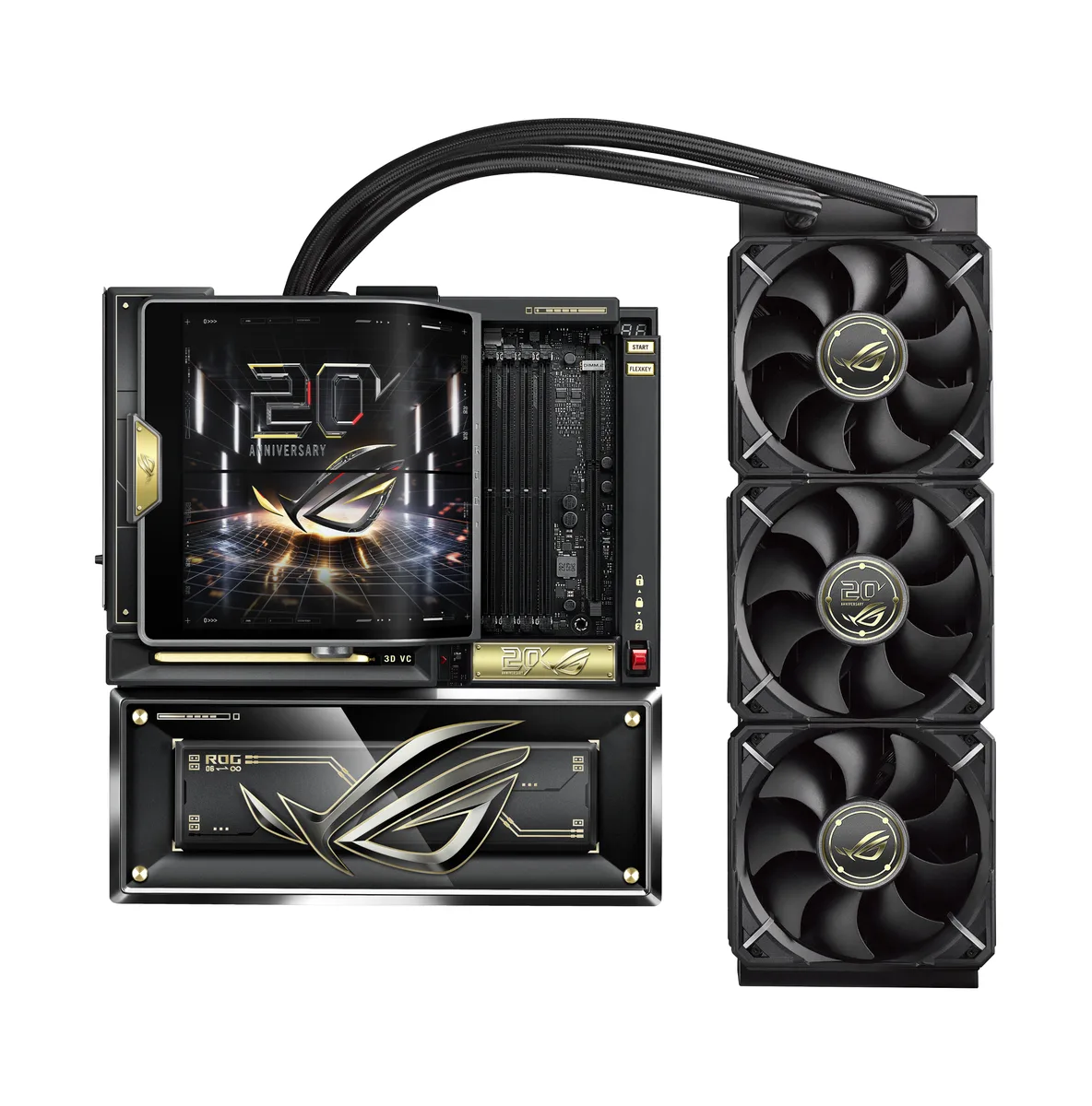 ASUS ASUS ROG CROSSHAIR X870E EDITION 20 AMD motherboard — product photo