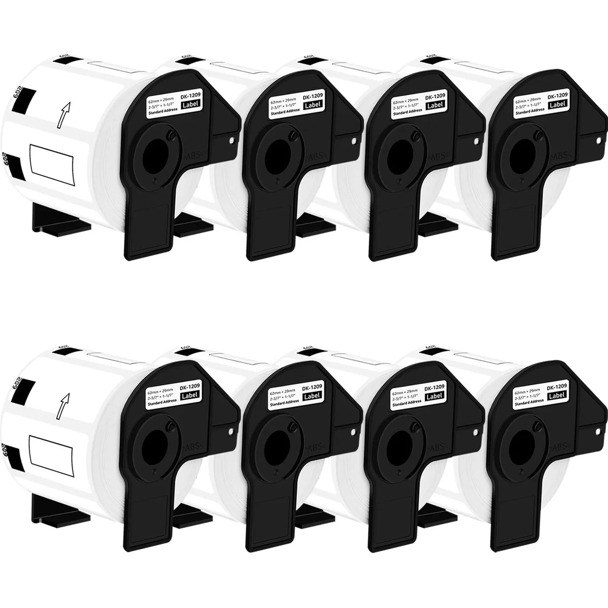 GREENCYCLE GREENCYCLE DK-1209 label 2.4 in x 1.1 in 8 rolls 800 labels/roll — product photo