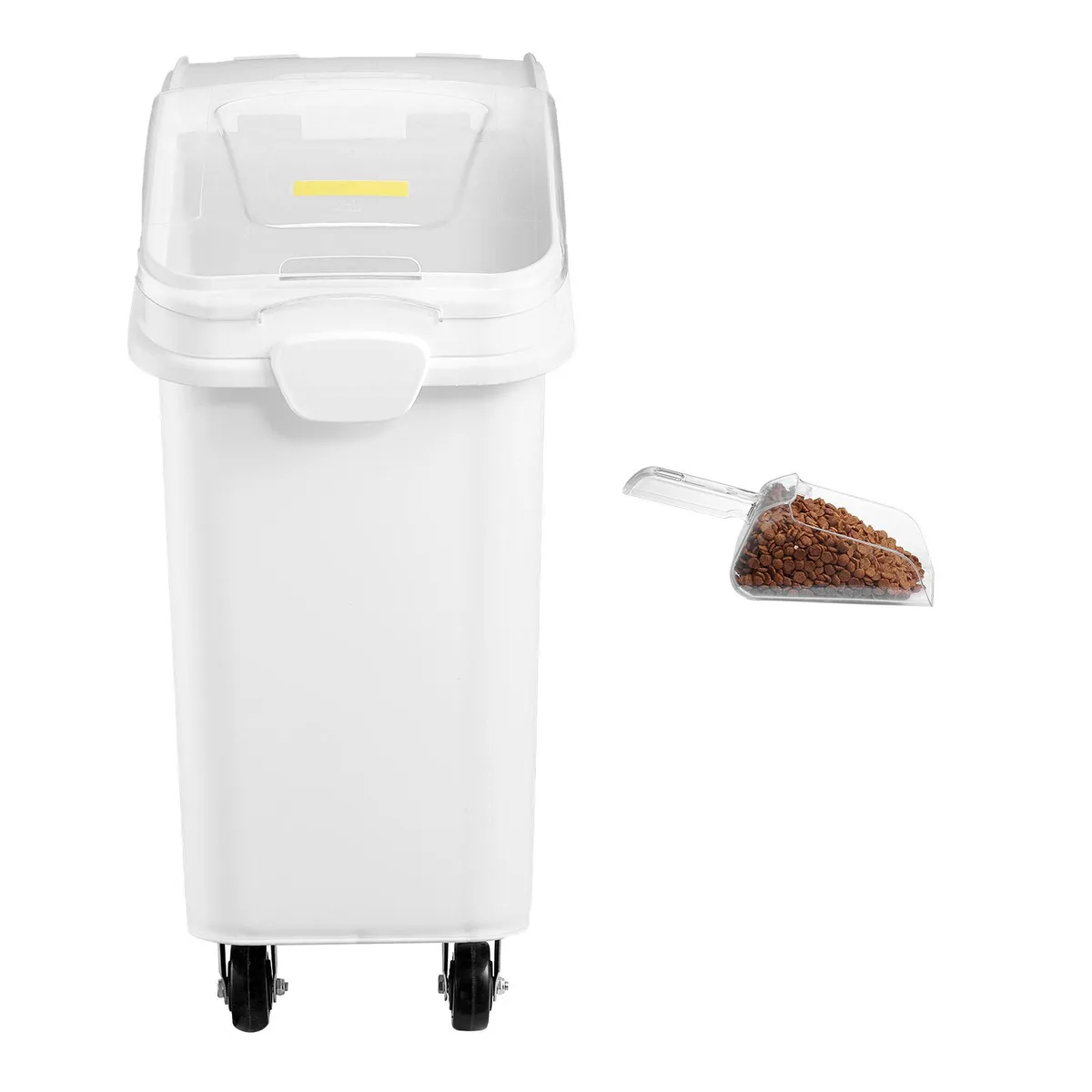 VEVOR VEVOR F-8888 80 L 21 gal food storage container with wheels and scoop — product photo
