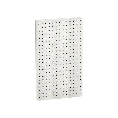 Azar Displays Azar Displays 771322-WHT 13.5" x 22" Pegboard Panel White One Sided Pack of 2 — product photo