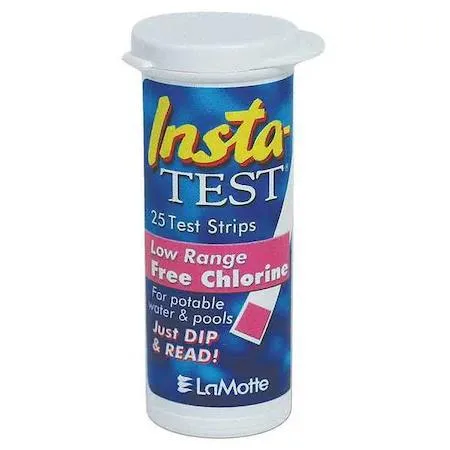 Lamotte Lamotte 2964-G Free Chlorine Test Strips 0-10 ppm PK25 — product photo