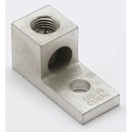 Burndy Burndy One Conductor Lug 14AWG 1.5In Tin-Plated Aluminum — product photo