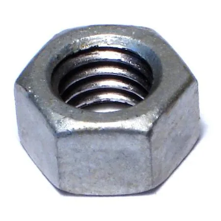 MIDWEST FASTENER CORP MIDWEST FASTENER CORP 05617 Hex Nut 3/8"-16 Steel Hot Dipped Galvanized 100 PK — product photo