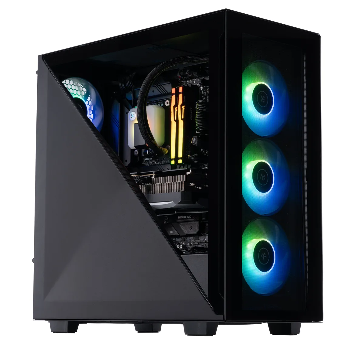 ABS ABS Tempest Aqua TA13900KF4080 i9-13900KF RTX 4080 32GB DDR5 2TB NVMe refurbished gaming PC — product photo