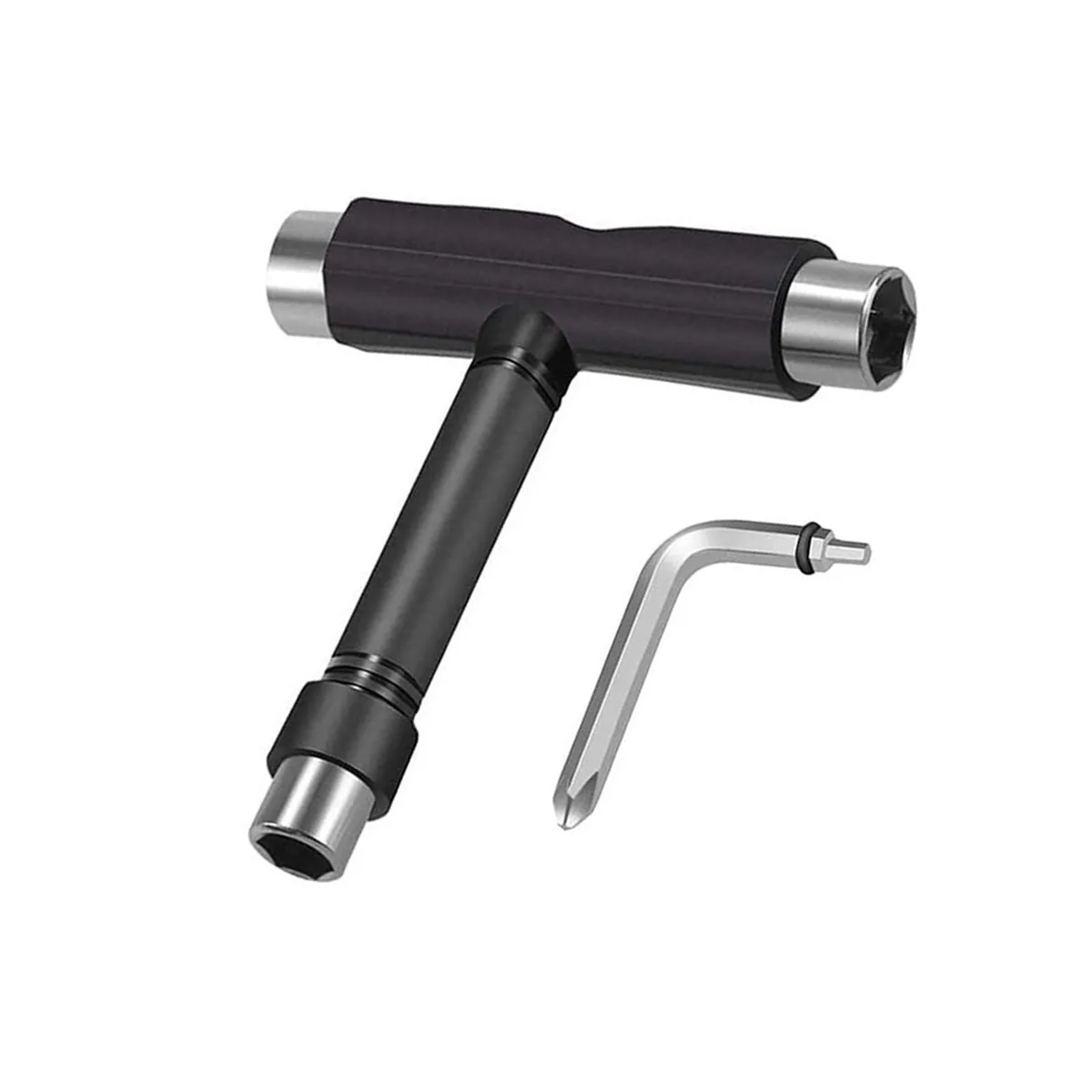  ANCKNE Skate Tool All-in-One T-Type Black Steel+Plastic — product photo