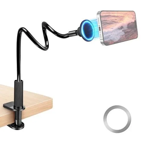  EeeKitOnline Magnetic Gooseneck Phone Holder 33 in 20 N55 Magnets Black — product photo