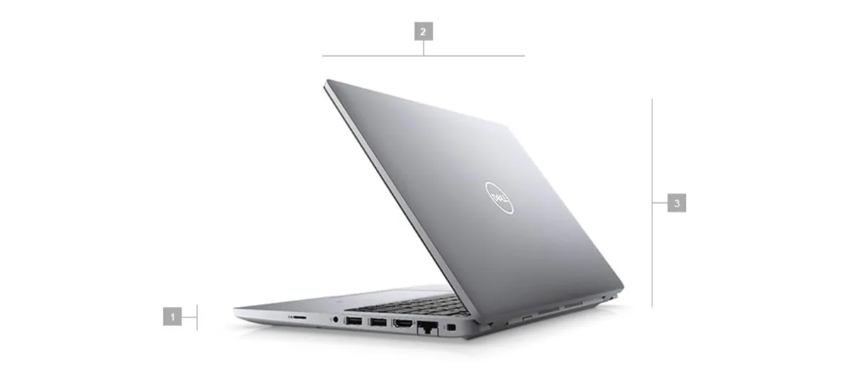 DELL DELL Latitude 5420 laptop i5-1145G7 32GB 256GB 14" Touch Silver — product photo