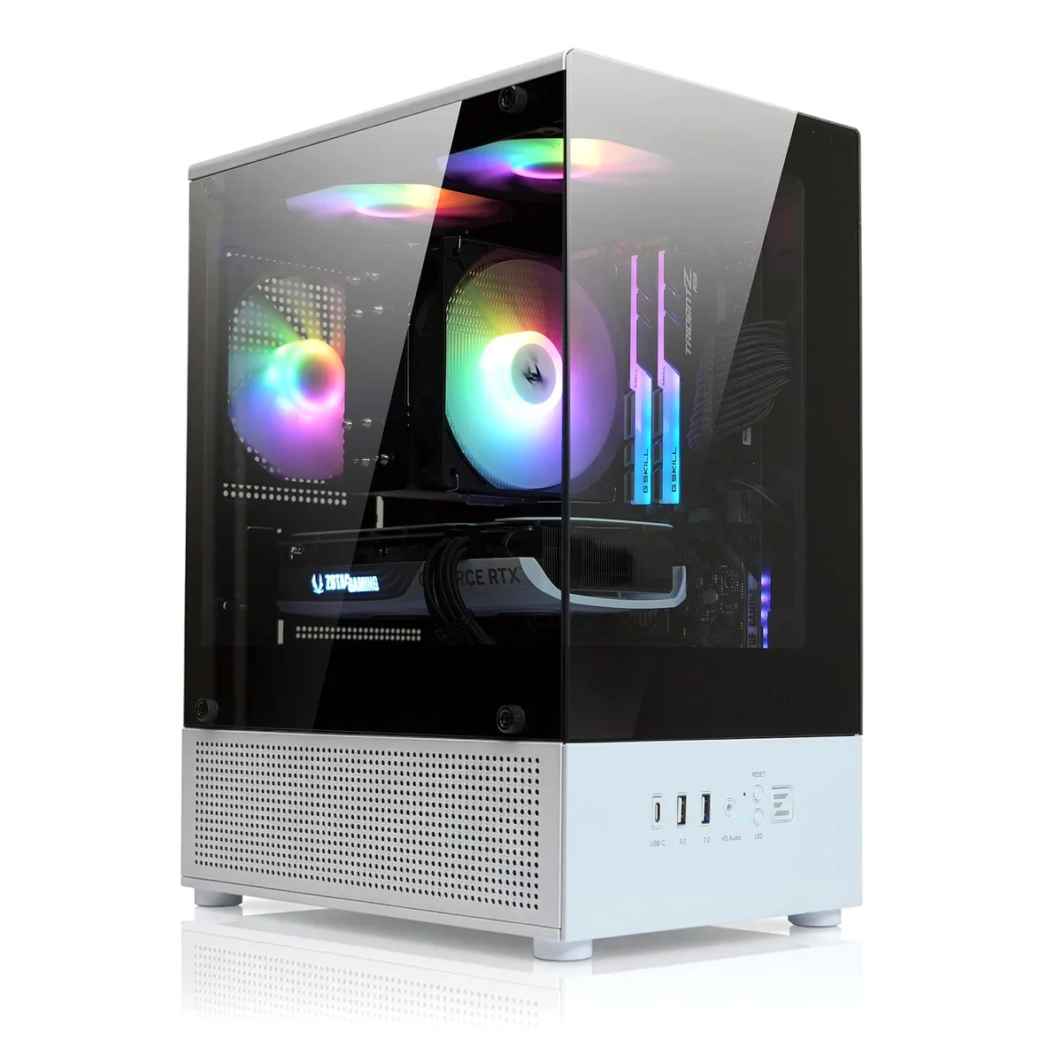 Zalman Zalman CUBIX-G Micro-ATX PC Case Panda Edition — product photo