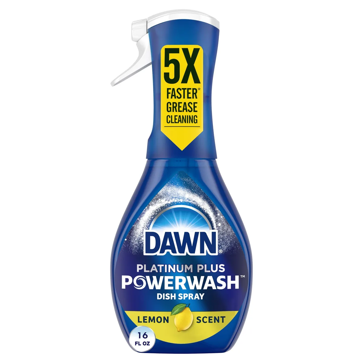 Dawn Dawn Platinum Powerwash Dish Spray Lemon Starter Kit 16 fl oz — product photo