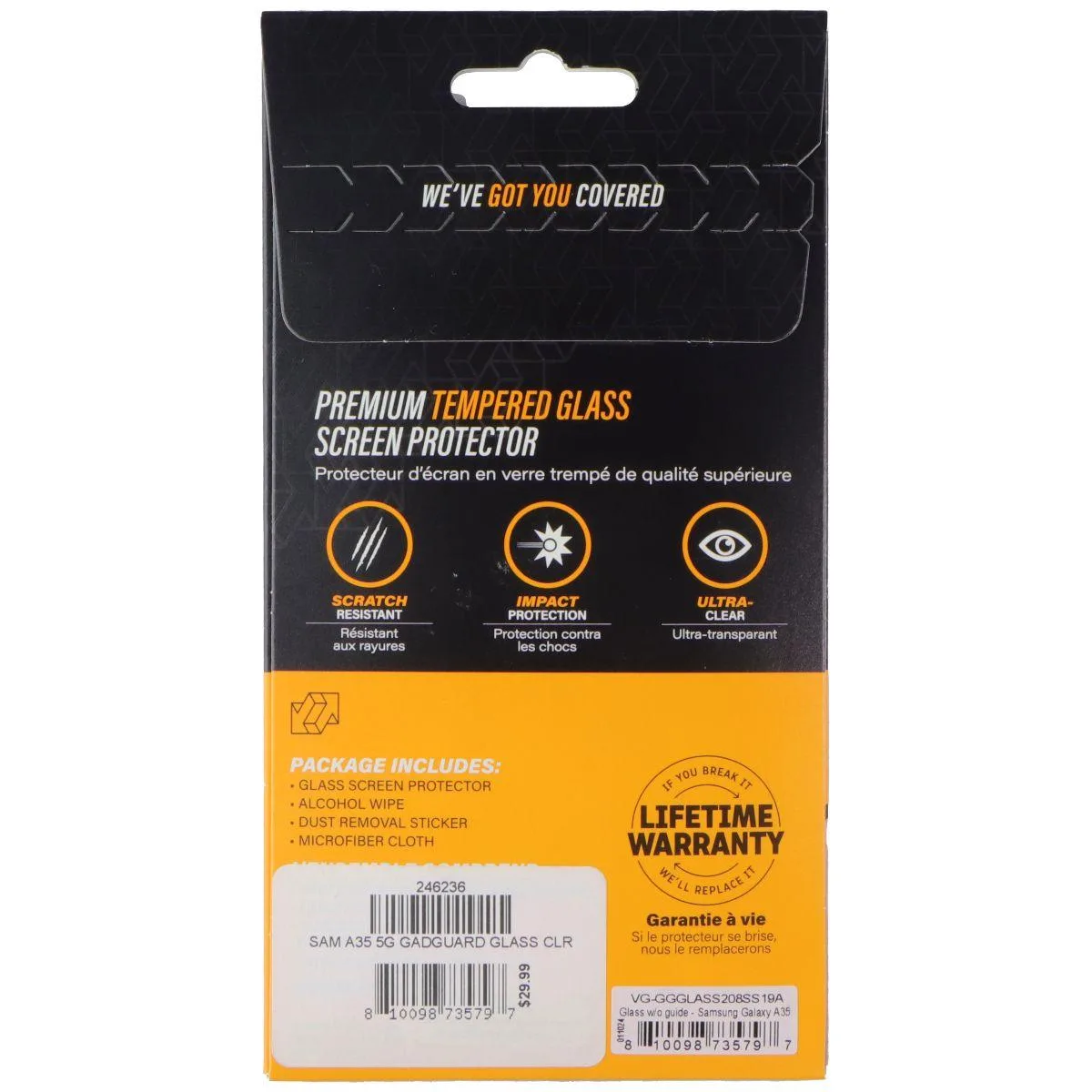 Invisible Gadget Guard Invisible Gadget Guard Glass Screen Protector for Samsung Galaxy A35 — product photo