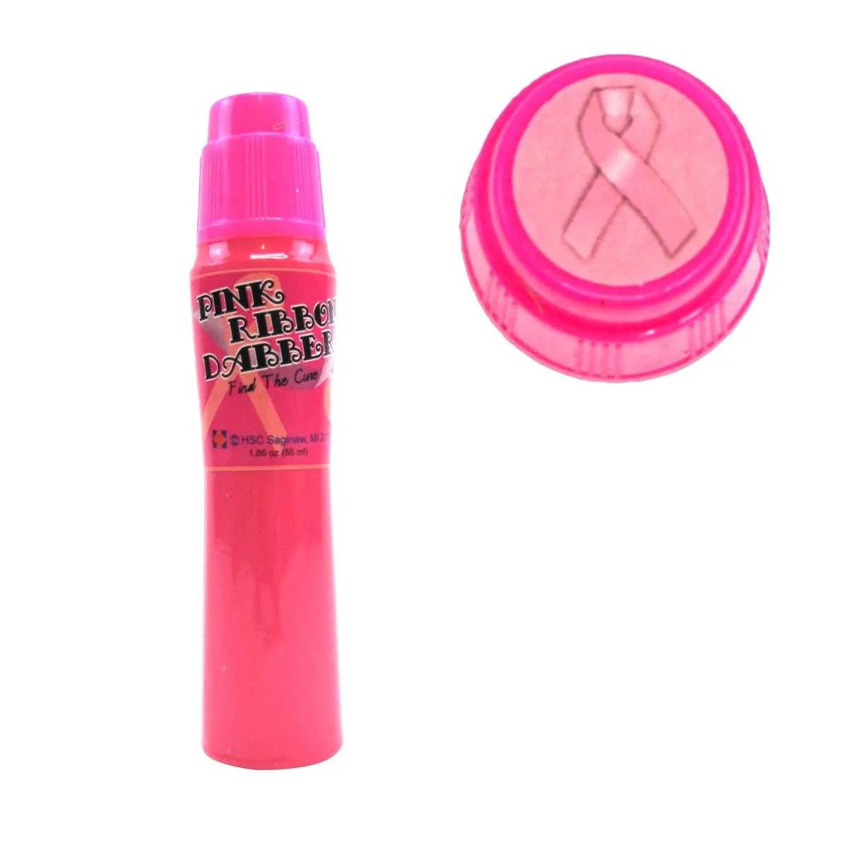 TreasureGurus, LLC TreasureGurus, LLC Pink Breast Cancer Awareness Ribbon Bingo Dauber 59965 — product photo
