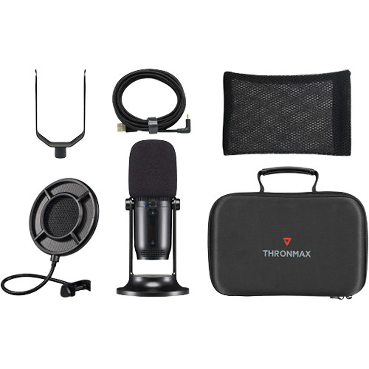 Thronmax Thronmax MDrill One Pro Studio Kit Jet Black microphone — product photo