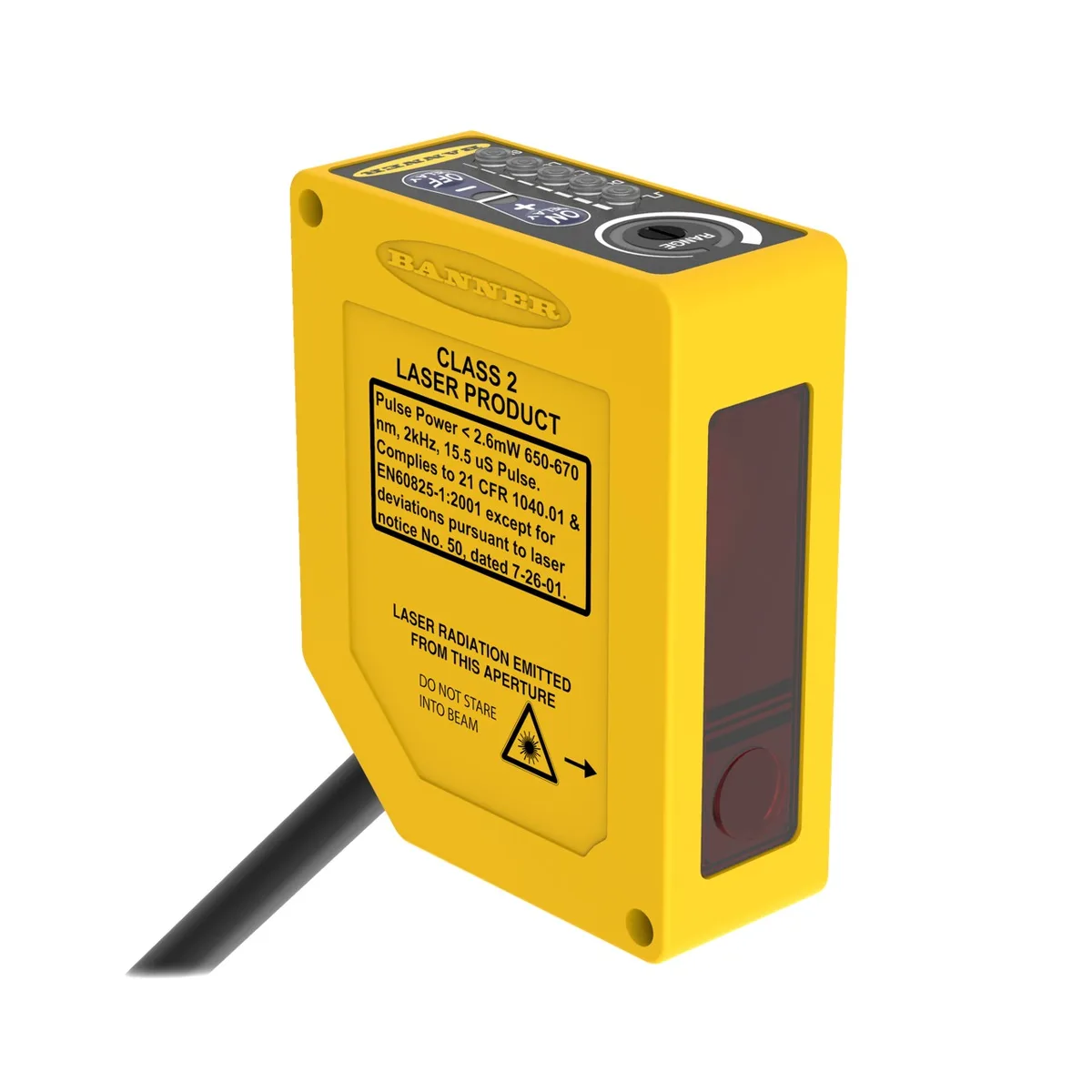 Banner Banner Q60VR3AF2000 2 m Range Adjustable-Field Sensor electrician tool — product photo