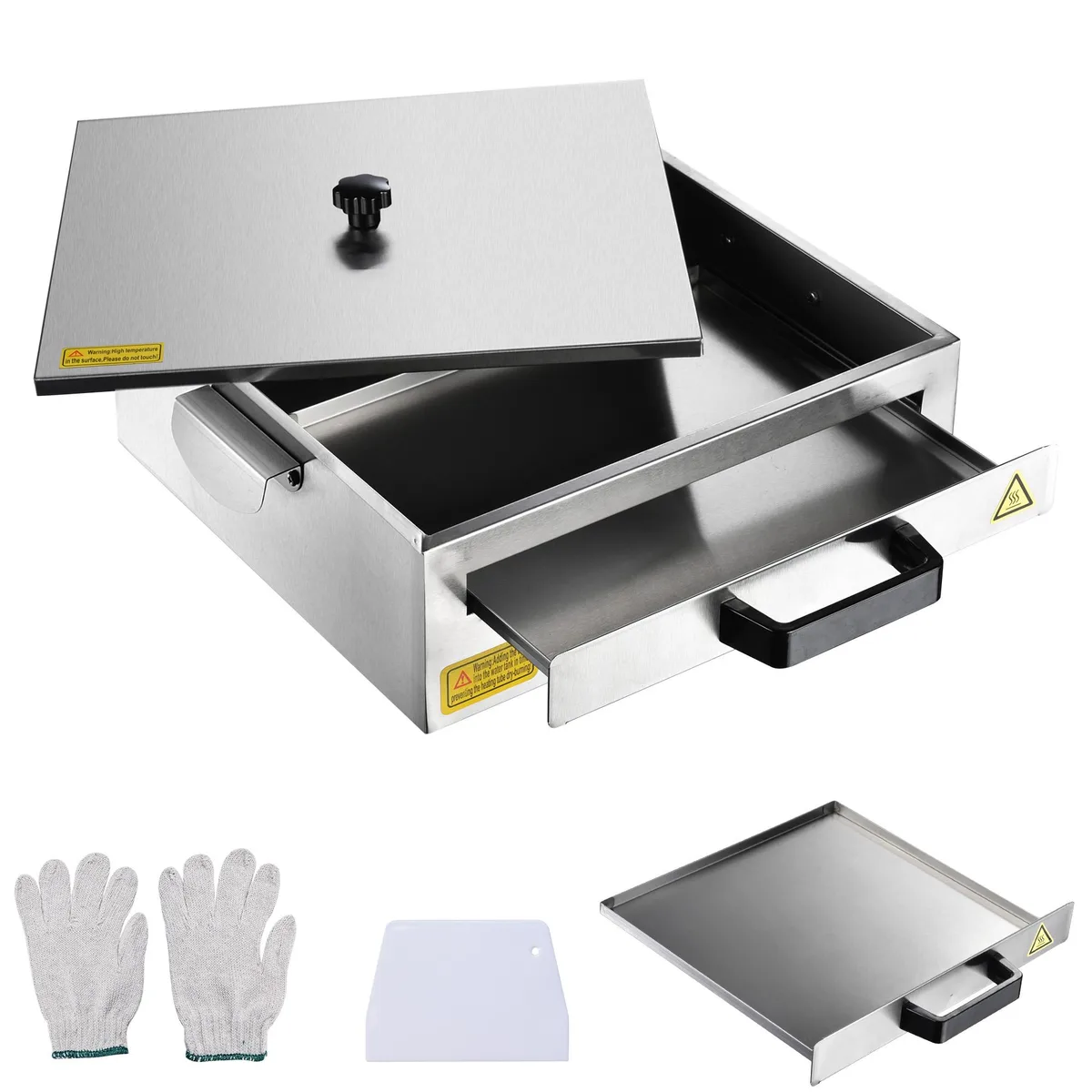 Yescom USA, Inc. Yescom USA, Inc. 26SRM001-1TIRE-11 1-Layer Rice Noodle Roll Steamer — product photo