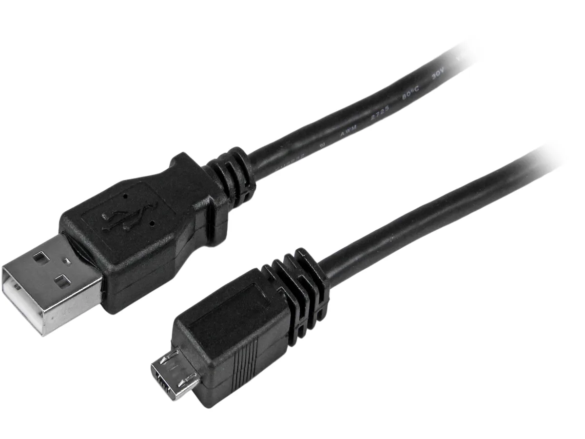 STARTECH STARTECH UUSBHAUB3 3ft USB 2.0 A to Micro USB cable — product photo