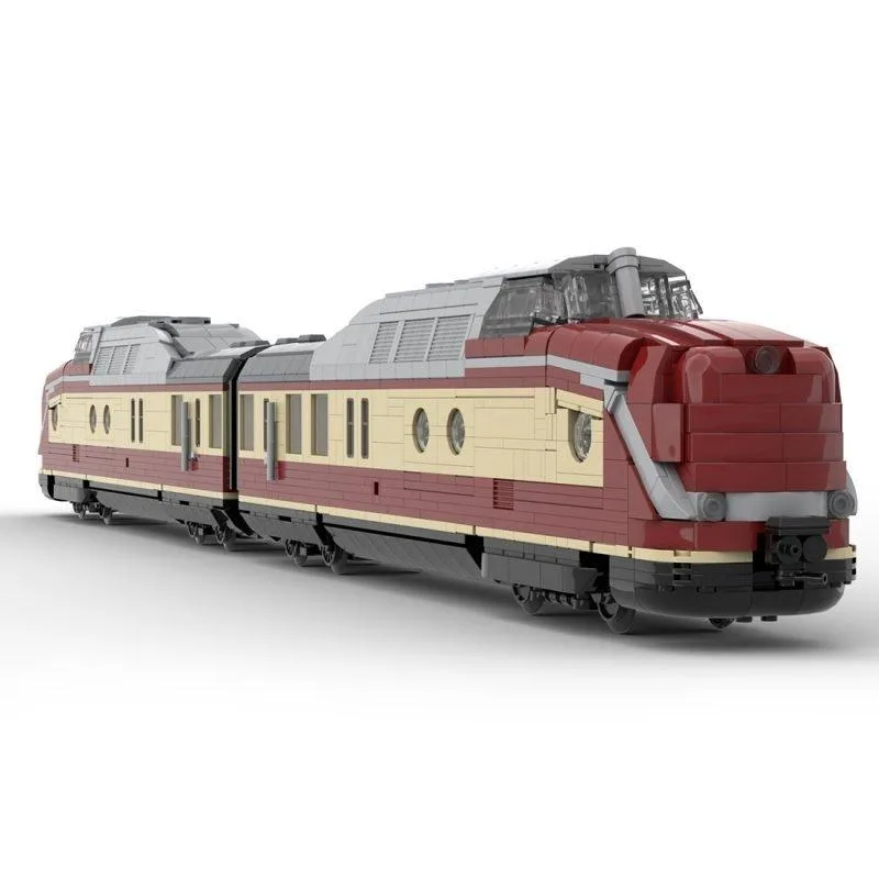 ZITIANYOUBUILD ZITIANYOUBUILD MOC-106675 BR 601 VT 11.5 Triebwagen 3243 Parts Educational — product photo