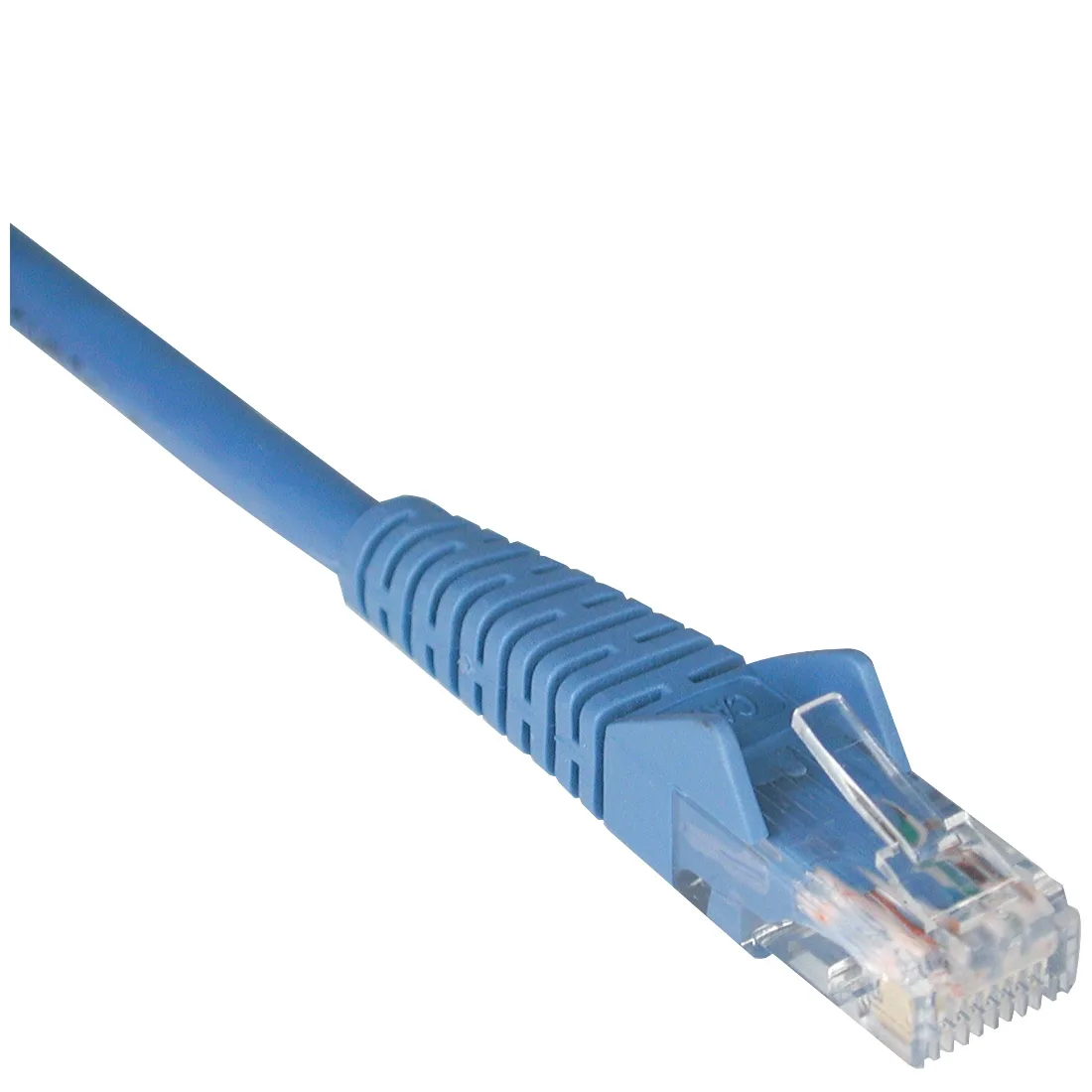 Tripp Lite Tripp Lite N201-030-BL network ethernet cable Cat 6 30 ft blue booted snagless molded — product photo