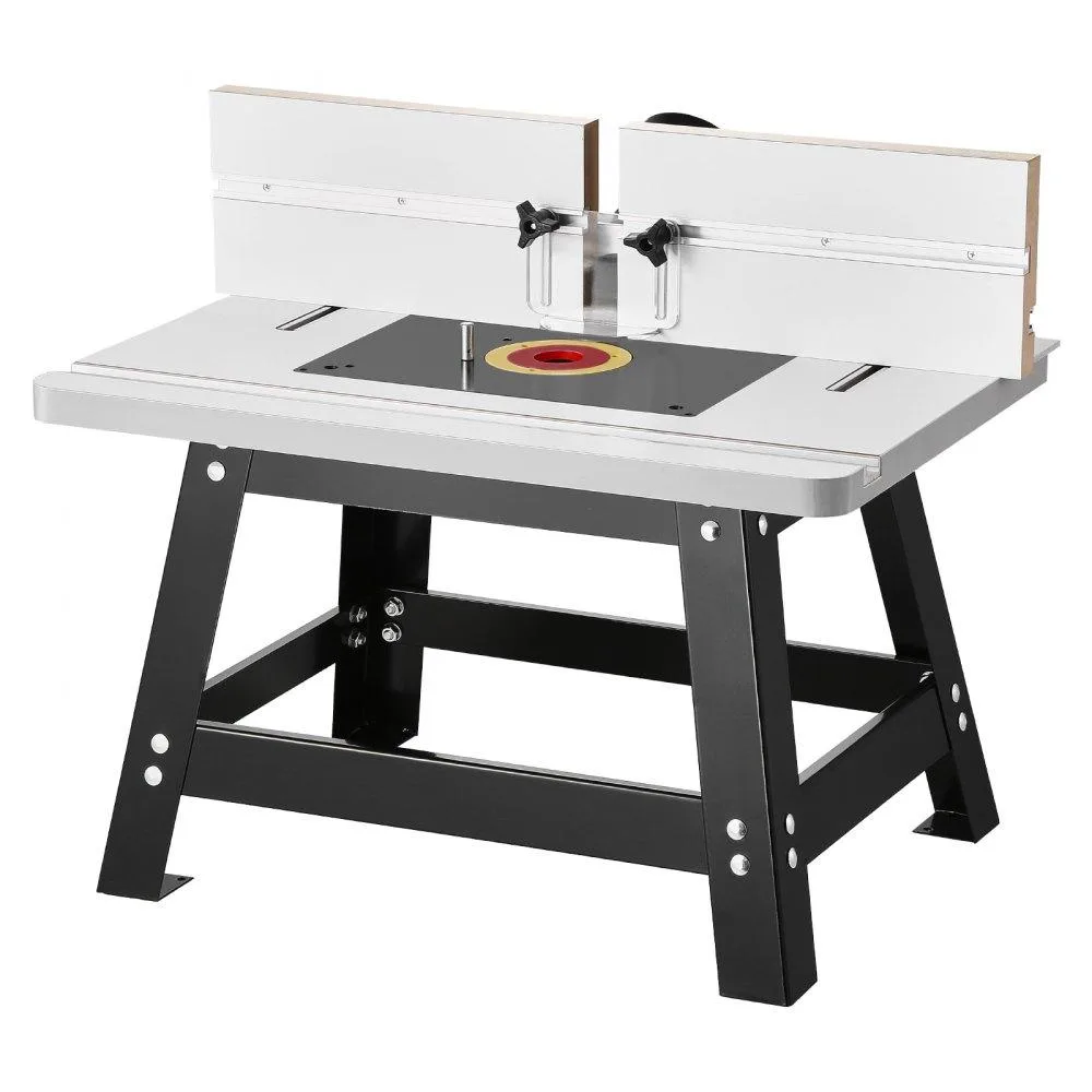 VEVOR VEVOR Benchtop Router Table 24 x 15.7 in MDF Top Metal Base 2.5 in Dust Port — product photo