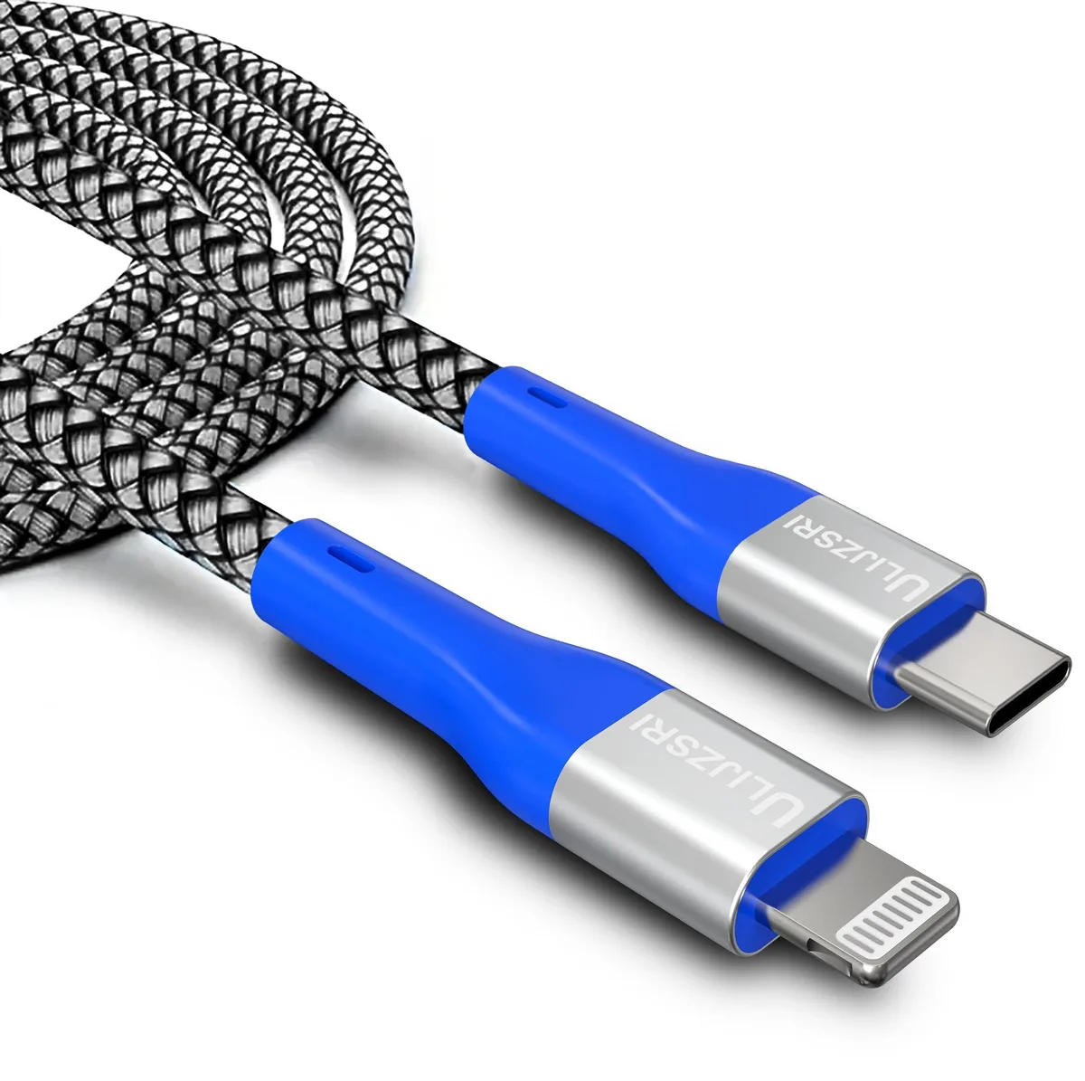 ULIJZSRI HA0023 USB-C to Lightning braided cable 3 ft — product photo