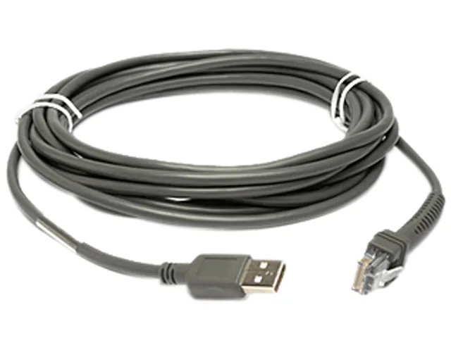 Motorola Motorola CBA-U10-S15ZAR 15 ft Straight Cable pos accessory — product photo