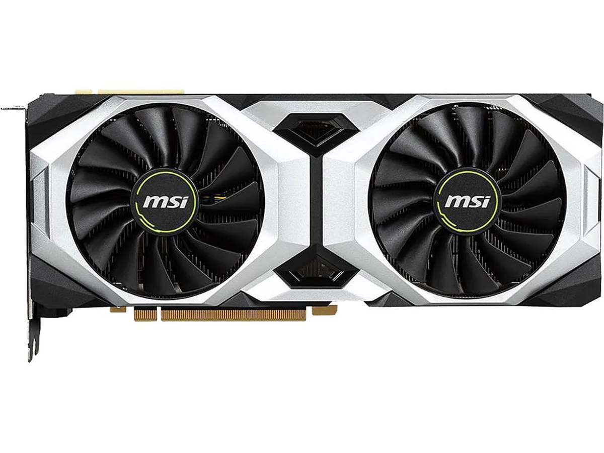 MSI MSI GeForce RTX 2080 Ti VENTUS 11G OCV1 graphics card — product photo