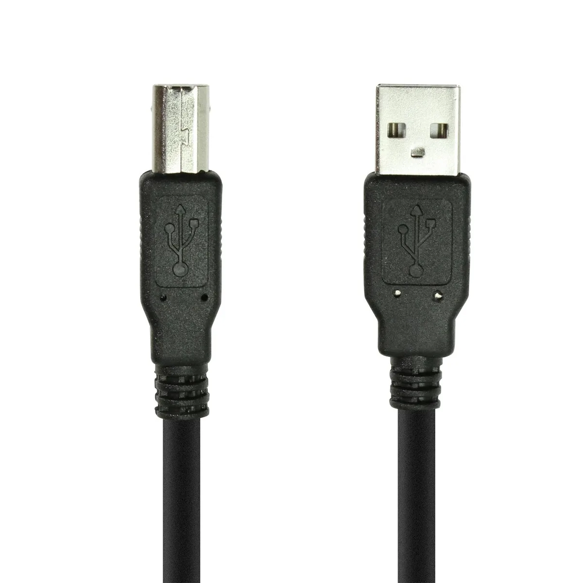 USBGear USBGear AB6FT-B USB 2.0 Cable A-Male to B-Male 6ft Black — product photo