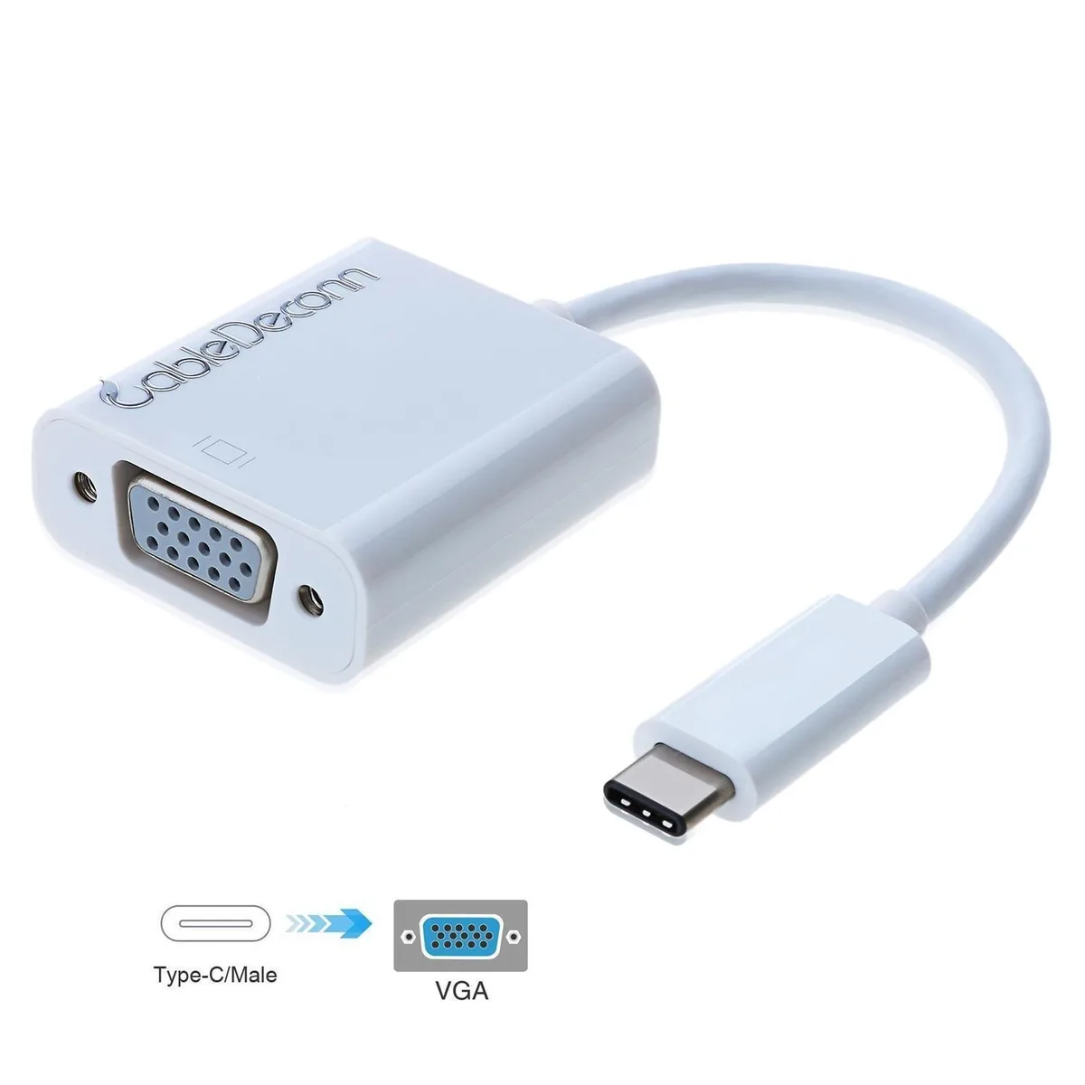 coolline coolline USB 3.1 Type C to VGA Adapter — product photo