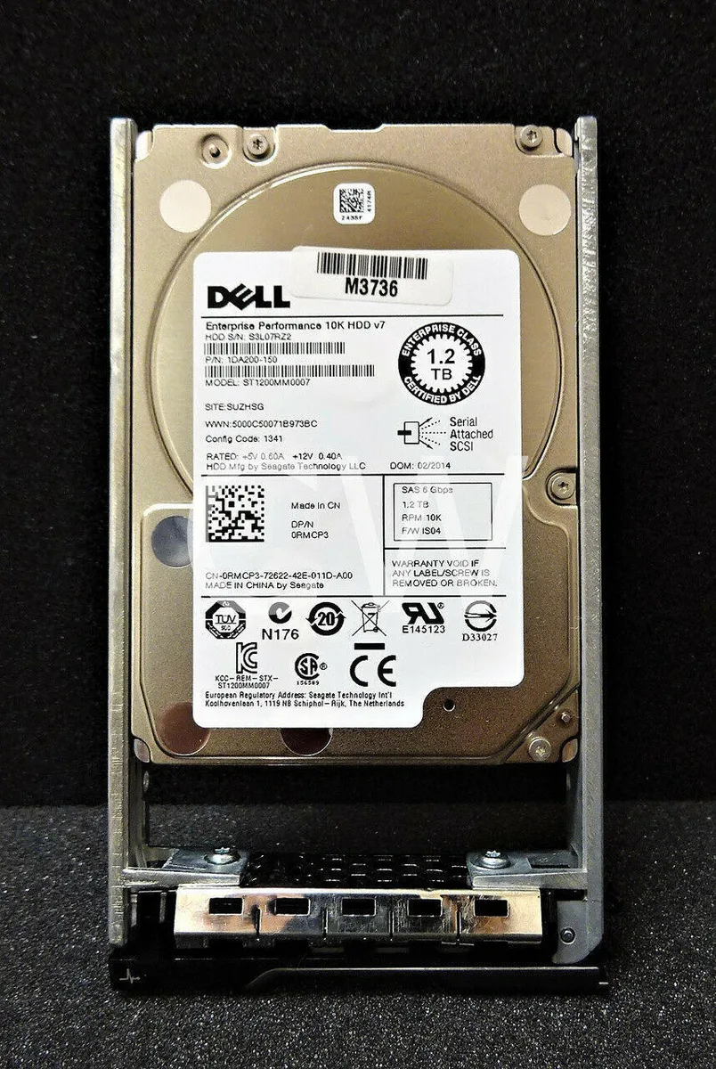 DELL DELL ST1200MM0007 1.2TB 10000RPM SAS accessory — product photo